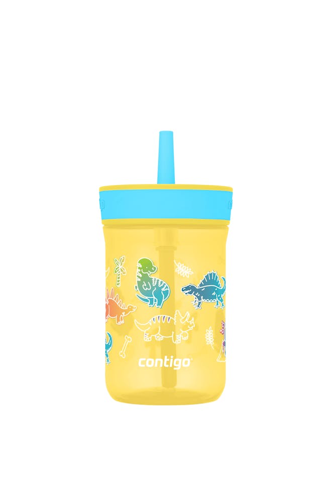 Kids’ Leighton Straw Tumbler with Spill-Proof Leak-Proof Lid, 14oz G0