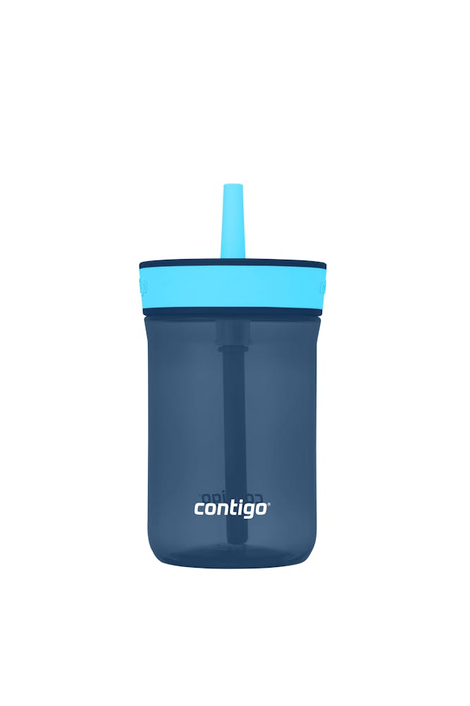 Kids’ Leighton Straw Tumbler with Spill-Proof Leak-Proof Lid, 14oz G0