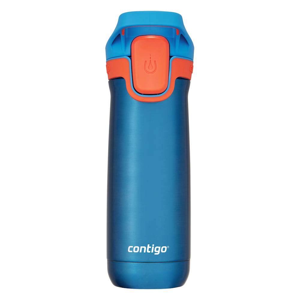 Kids’ Casey Stainless Steel Water Bottle with Spill-Proof Leak-Proof Lid, 13oz U9