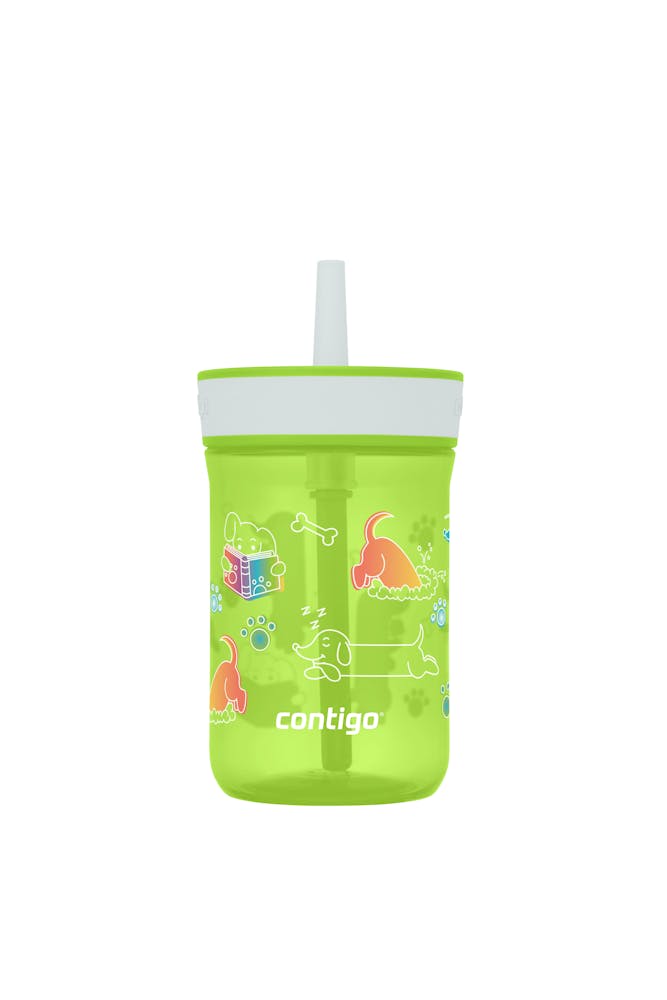 Kids’ Leighton Straw Tumbler with Spill-Proof Leak-Proof Lid, 14oz G0
